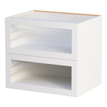 DISKBÄNKSKÅP CAMARGUE VIKA TVÄTT MED KÄLLSORTERING 80CM