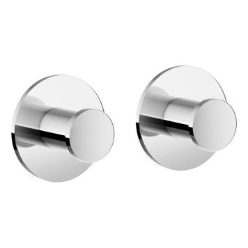 KROK SMEDBO DOT SJÄLVHÄFTANDE Ø35MM POLERAD KROM 2ST/FRP