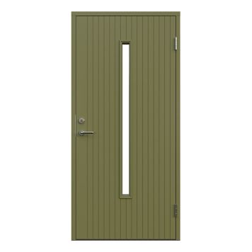 YTTERDÖRR LEKSANDSDÖRREN SUNNANÄNG MED GLAS GRÖN