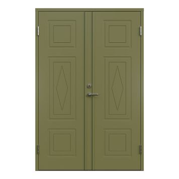 PARDÖRR LEKSANDSDÖRREN KULLSBJÖRKEN GRÖN