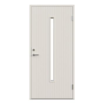 YTTERDÖRR LEKSANDSDÖRREN SUNNANÄNG MED GLAS VIT