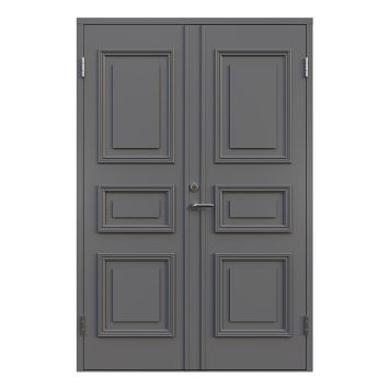 PARDÖRR LEKSANDSDÖRREN RÖNNÄS GRÅ