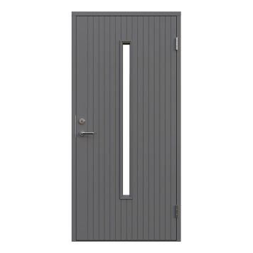 YTTERDÖRR LEKSANDSDÖRREN SUNNANÄNG MED GLAS GRÅ