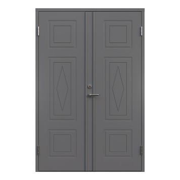 PARDÖRR LEKSANDSDÖRREN KULLSBJÖRKEN GRÅ