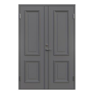 PARDÖRR LEKSANDSDÖRREN BRENÄS GRÅ