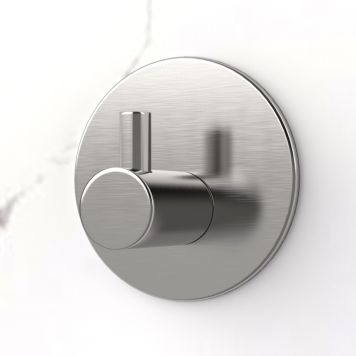 KROK SJÄLVHÄFTANDE ENKEL RUND MATT KROM