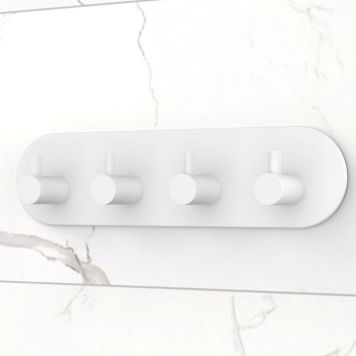 KROK SJÄLVHÄFTANDE OVAL 4-KROK VIT