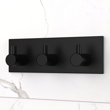 KROK SJÄLVHÄFTANDE FYRKANT 3-KROK MATT SVART