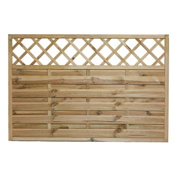 VINDSKYDD NORDIC FENCE SOLID 180X120CM TRYCKIMPREGNERAT                              