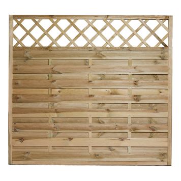 VINDSKYDD NORDIC FENCE SOLID 180X165CM TRYCKIMPREGNERAT