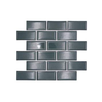 MOSAIK METRO GREEN GLOSSY PRIS PER ARK