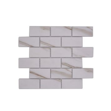 MOSAIK CALACATTA BRICK PRIS PER ARK