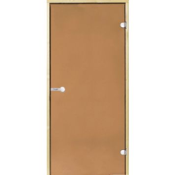 BASTUDÖRR HARVIA BRONS MATT 7X19