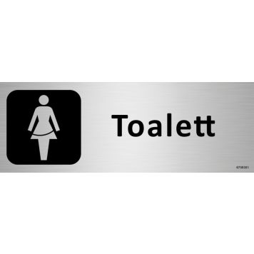 TRIVSELSKYLT UNIGRAPHICS TOALETT DAM 225X80MM