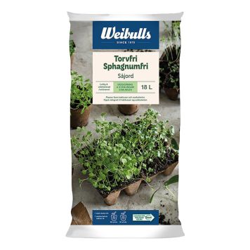 SÅJORD WEIBULLS TORVFRI KRAV 18L