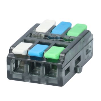 SKARVKLÄMMA NECORE 3-POL 0.2-2.5MM2 8ST/FRP