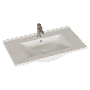 TVÄTTSTÄLL SCANBAD ARIAL VIT 80CM