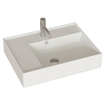 TVÄTTSTÄLL SCANBAD ASYRE HÖGER VIT 60CM 