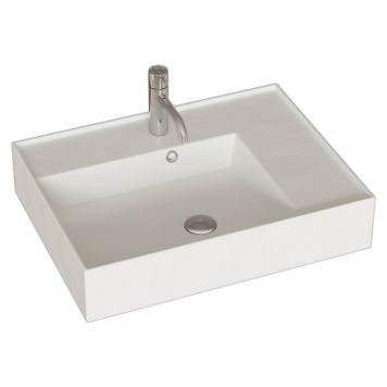 TVÄTTSTÄLL SCANBAD ASYRE VÄNSTER VIT 60CM