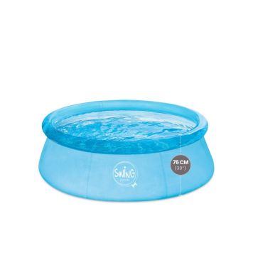POOL SWING POOLS TRANSPARENT Ø244CM