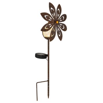 SOLCELLSLAMPA GLOBO BLOMMA 