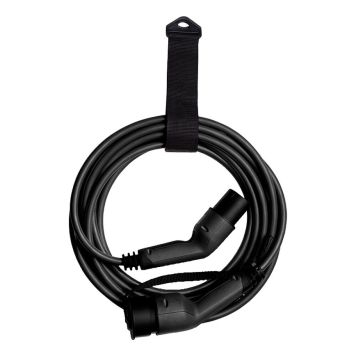 LADDKABEL DEFA ECONNECT TYP2 32A 22KW 5M SVART 