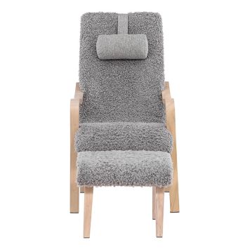 LOUNGESTOL VENTURE HOME FÅRÖ LJUSGRÅ