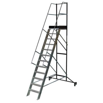TRAPPA LAGGO MED LEJD 12-STEG 2,4M