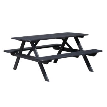 TRÄDGÅRDSMÖBEL BALTIC GARDEN RASTA BORD/BÄNKSET SVART