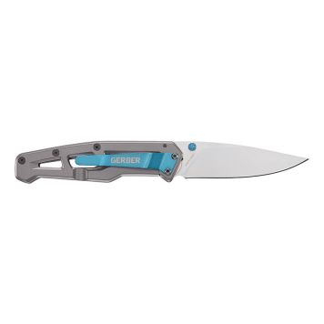 FÄLLKNIV GERBER PARALITE 18,5CM SILVER/BLÅ