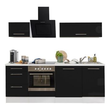 KÖK RESPEKTA AMANDA 0152RP220WSCBO SVART 220CM