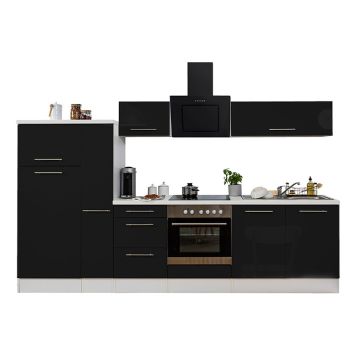 KÖK RESPEKTA AMANDA 0152RP300WSCBO SVART 300CM