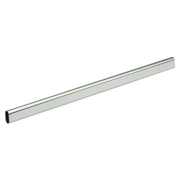 GARDEROBSSTÅNG STABILIT OVAL 30X1500MM KROM