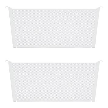 AVDELARE ELFA DECOR+ MESHBACK DJUP 431X180X10MM MATTVIT 