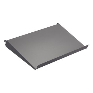 HYLLA ELFA DECOR+ LUTANDE 598X348X75MM MATTGRÅ