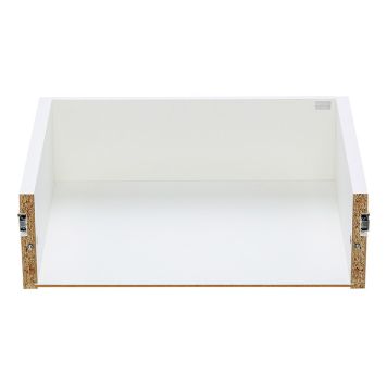 LÅDA ELFA DECOR+ DJUP 602X408X183MM VIT 