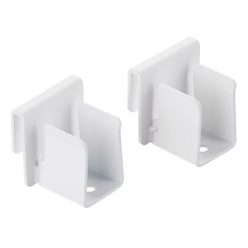 SIDOKLÄDSTÅNGSHÅLLARE ELFA DECOR+ MATTVIT 2-PACK 