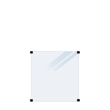 GLASSTAKET PLUS FROSTAT LAMINERAT GLAS 90X91CM