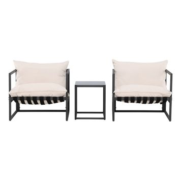 RELAXSET VENTURE HOME MESSINA SVART 