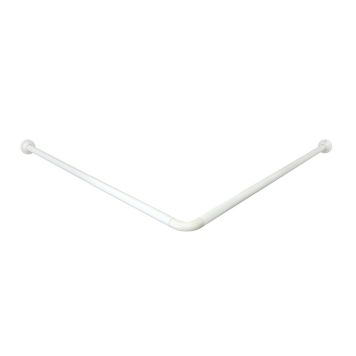 DUSCHDRAPERISTÅNG VENUS HÖRN 90X90CM Ø25MM VIT