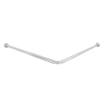 DUSCHDRAPERISTÅNG VENUS HÖRN 90X90CM Ø25MM KROM