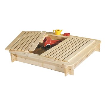 SANDLÅDA JABO MED LOCK 120X120CM 