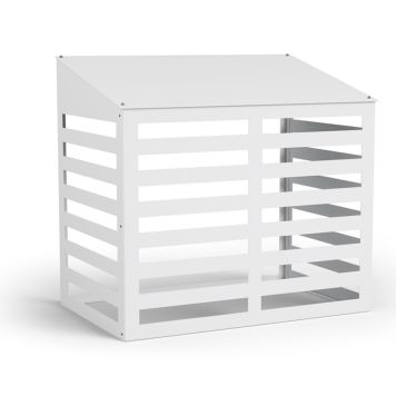 VÄRMEPUMPSSKYDD JABO VIT 527X995X890MM