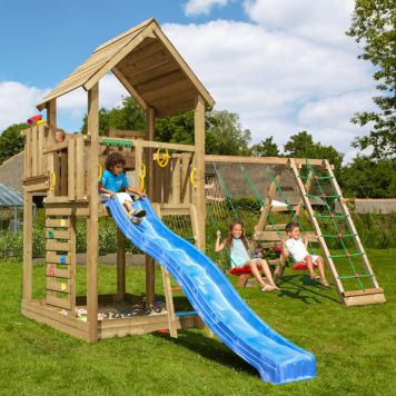 LEKTORN JUNGLE GYM PALACE 2,1 2-KLÄTTERMODUL 220 RUTSCHKANA+SAND