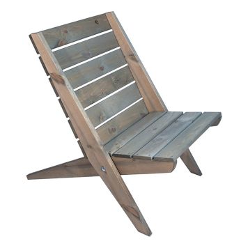 KLAPPSTOL HILLERSTORP ECOFURN GRANNY GRÅOLJAD FURU