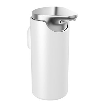 TVÅLPUMP PRESSALIT STYLE KROM/VIT                           