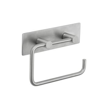 TOALETTPAPPERSHÅLLARE PRESSALIT HOME MED FÄSTPLATTA BORSTAD STÅL