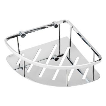 DUSCHKORG PRESSALIT HOME HÖRN KROM 22X22X76CM