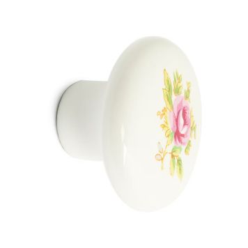 KNOPP HABO ANDREAS ROS Ø38MM VIT 2-PACK