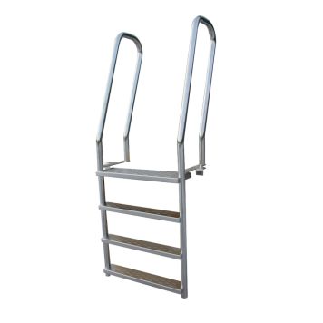 BRYGGSTEGE SKEPPHULTSTEGEN SANDVIK ROSTFRITT STÅL 4 STEG 